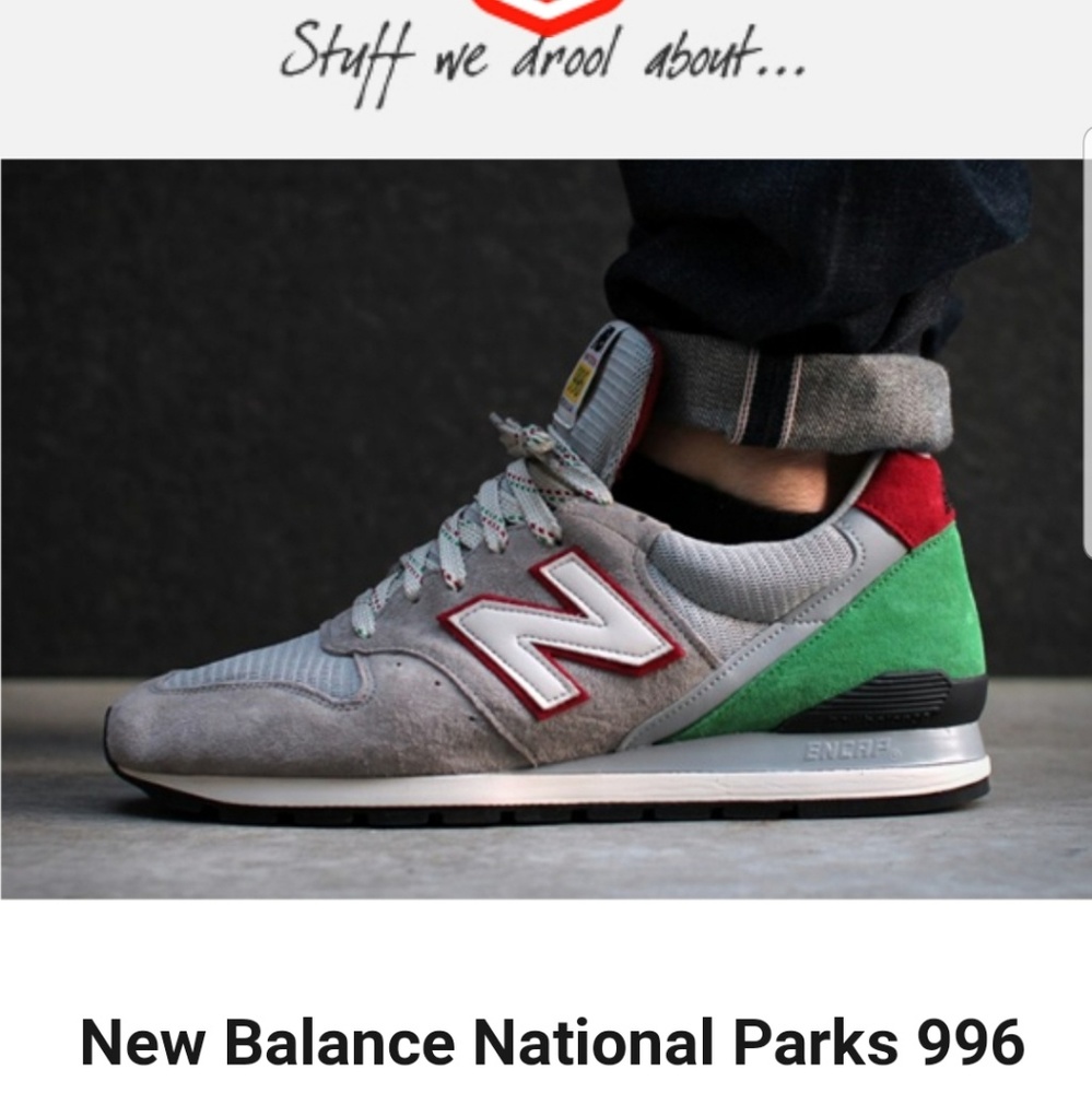 New Balance "National Parks" Size 10 mens